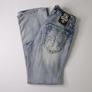 Rock Revival Walden Slim Boot Cut Jeans- 33